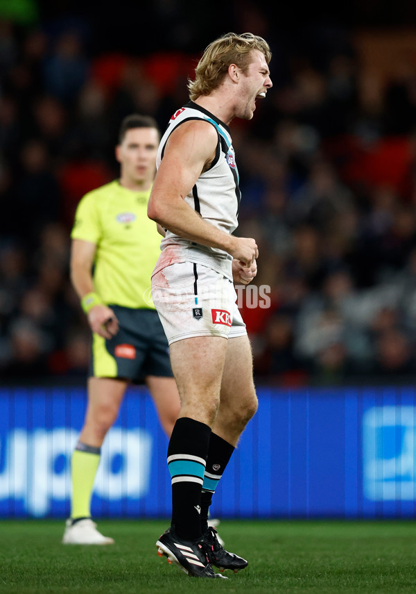 AFL 2024 Round 20 - Carlton v Port Adelaide - A-52166071