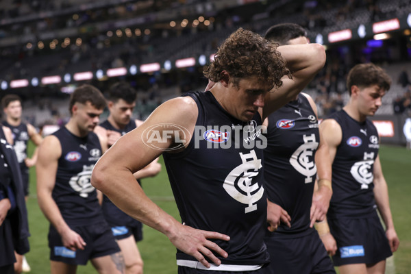 AFL 2024 Round 20 - Carlton v Port Adelaide - A-52166086