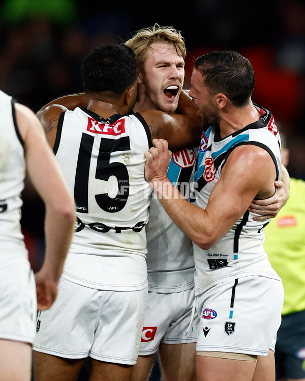 AFL 2024 Round 20 - Carlton v Port Adelaide - A-52166952