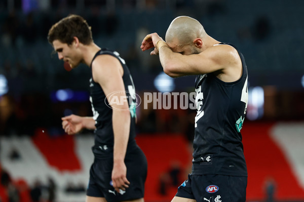 AFL 2024 Round 20 - Carlton v Port Adelaide - A-52166998