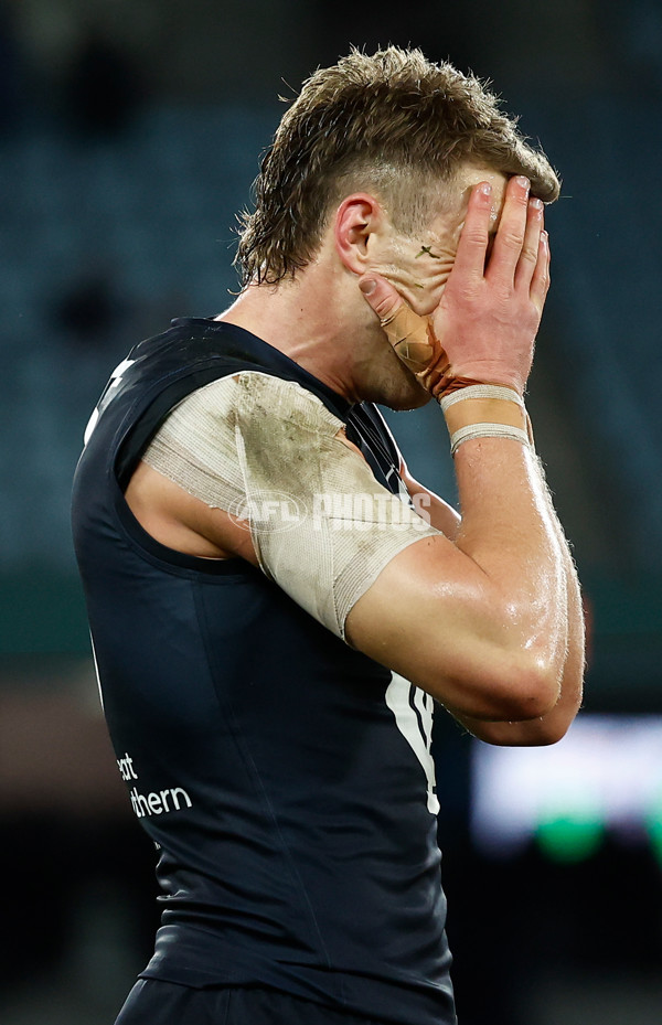 AFL 2024 Round 20 - Carlton v Port Adelaide - A-52168740