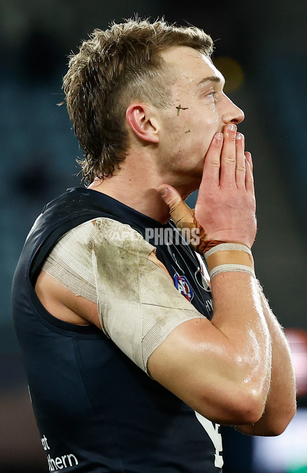 AFL 2024 Round 20 - Carlton v Port Adelaide - A-52168741
