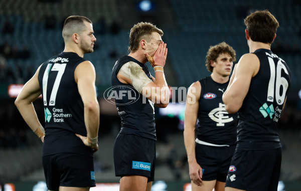 AFL 2024 Round 20 - Carlton v Port Adelaide - A-52168744