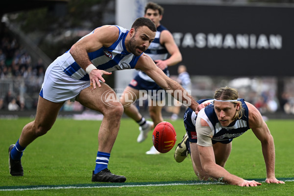 AFL 2024 Round 20 - North Melbourne v Geelong - A-52173229