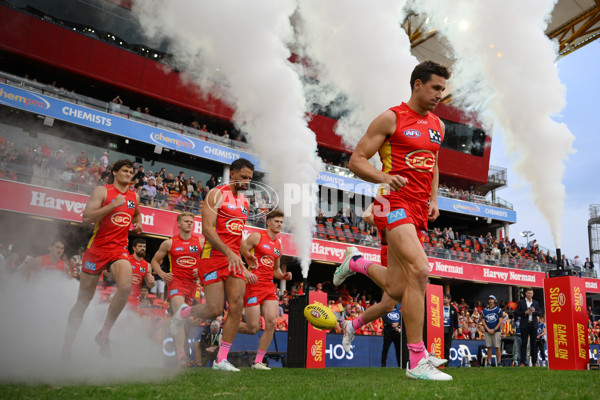 AFL 2024 Round 20 - Gold Coast v Brisbane - A-52179747