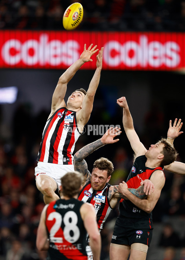 AFL 2024 Round 20 - St Kilda v Essendon - A-52180690