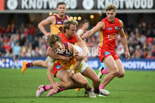 AFL 2024 Round 20 - Gold Coast v Brisbane - A-52182766