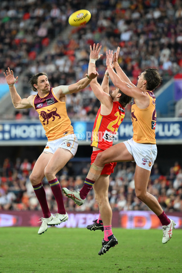 AFL 2024 Round 20 - Gold Coast v Brisbane - A-52184890