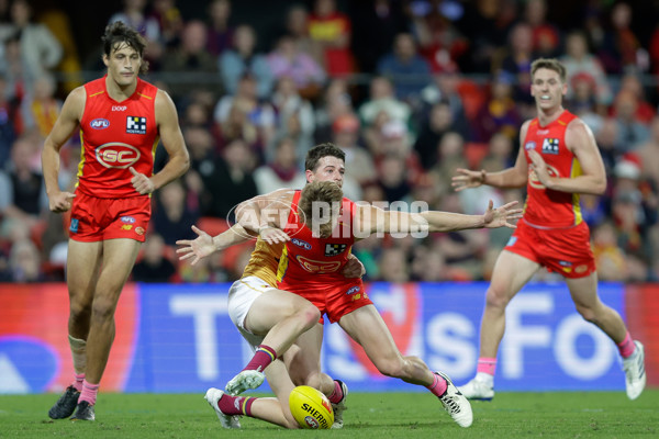 AFL 2024 Round 20 - Gold Coast v Brisbane - A-52184940