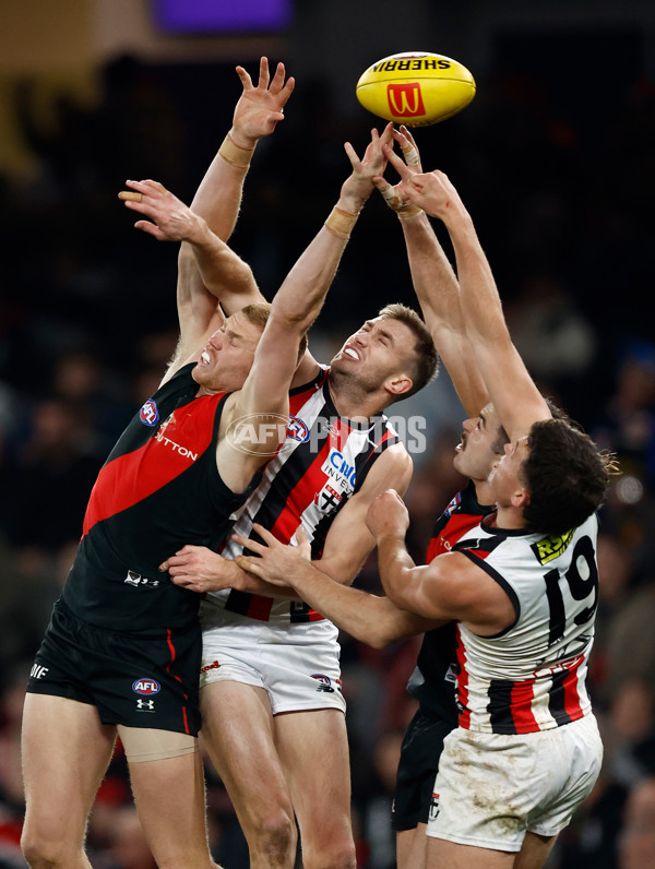 AFL 2024 Round 20 - St Kilda v Essendon - A-52188912