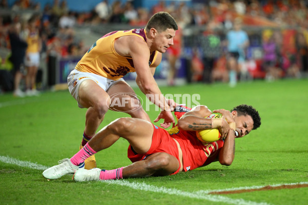 AFL 2024 Round 20 - Gold Coast v Brisbane - A-52189562