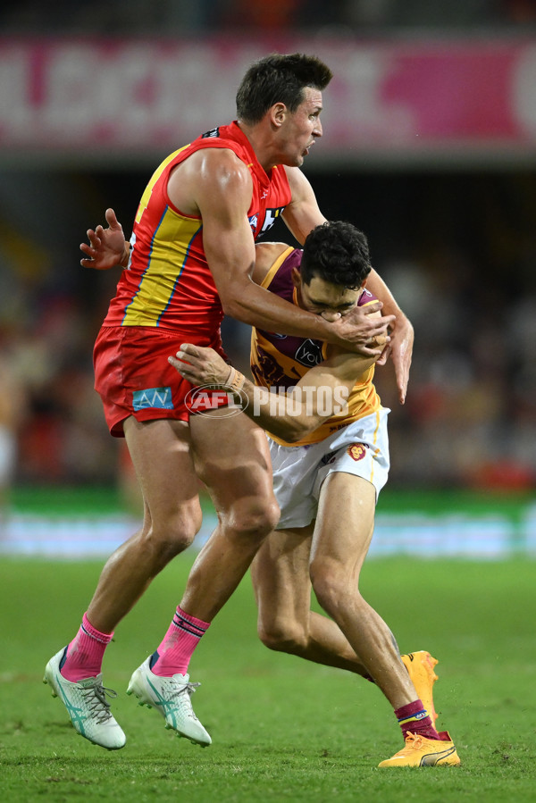 AFL 2024 Round 20 - Gold Coast v Brisbane - A-52191615