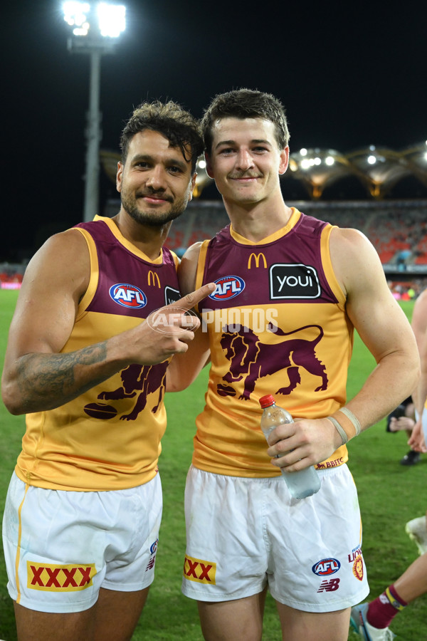 AFL 2024 Round 20 - Gold Coast v Brisbane - A-52198343