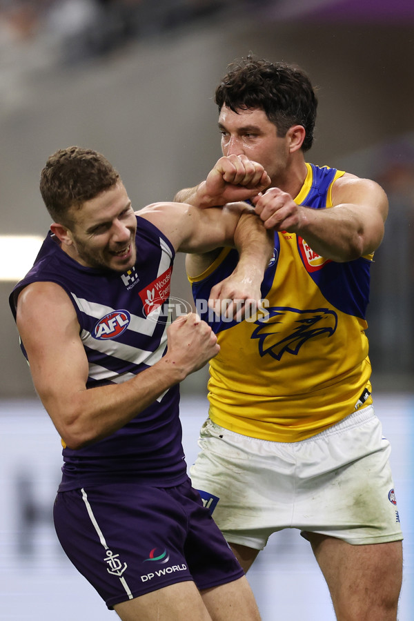 AFL 2024 Round 20 - Fremantle v West Coast - A-52215749