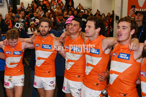 AFL 2024 Round 20 - Melbourne v GWS - A-52215764