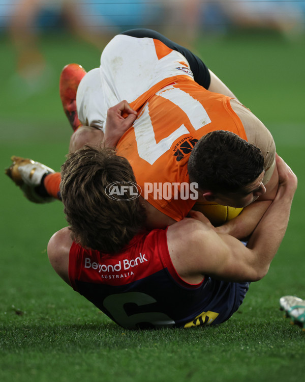 AFL 2024 Round 20 - Melbourne v GWS - A-52223083