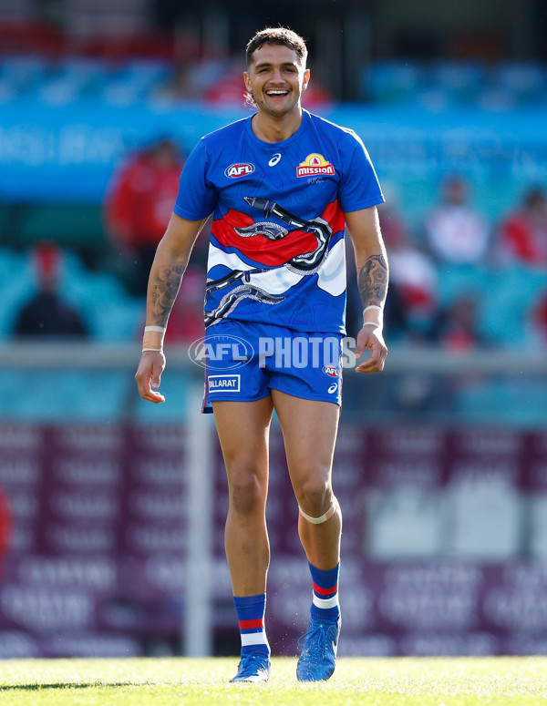 AFL 2024 Round 20 - Sydney v Western Bulldogs - A-52228164
