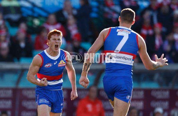 AFL 2024 Round 20 - Sydney v Western Bulldogs - A-52231398