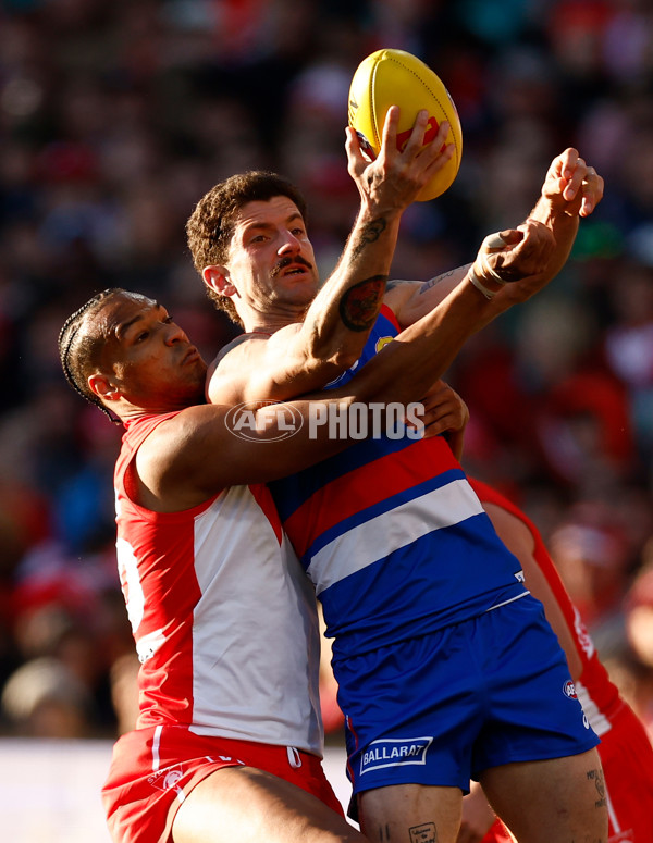 AFL 2024 Round 20 - Sydney v Western Bulldogs - A-52233516