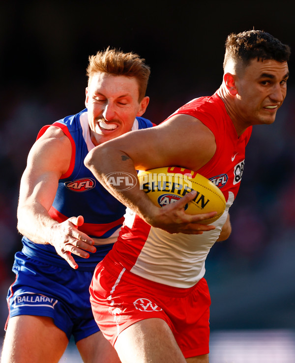 AFL 2024 Round 20 - Sydney v Western Bulldogs - A-52236123