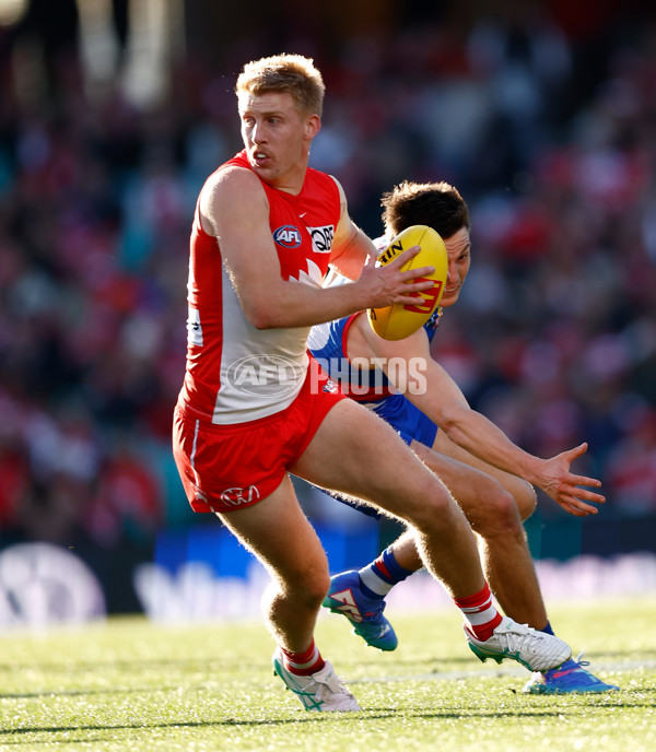AFL 2024 Round 20 - Sydney v Western Bulldogs - A-52236156