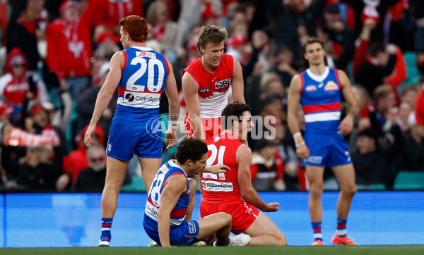 AFL 2024 Round 20 - Sydney v Western Bulldogs - A-52238468