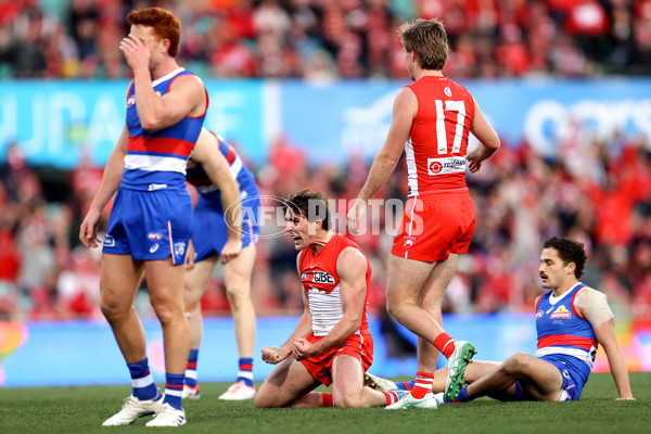 AFL 2024 Round 20 - Sydney v Western Bulldogs - A-52238471