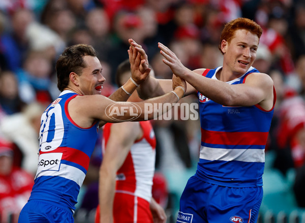 AFL 2024 Round 20 - Sydney v Western Bulldogs - A-52248740