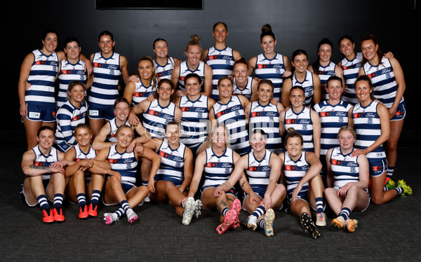 AFLW 2024 Media - Geelong Team Photo Day - A-52351415