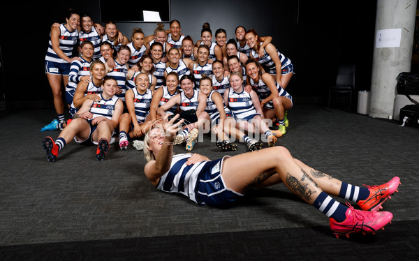 AFLW 2024 Media - Geelong Team Photo Day - A-52351416