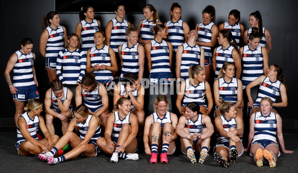 AFLW 2024 Media - Geelong Team Photo Day - A-52351419