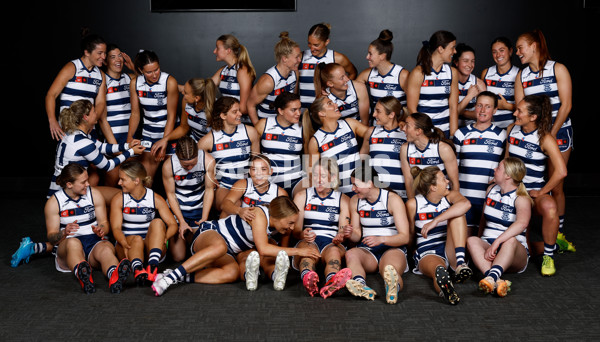 AFLW 2024 Media - Geelong Team Photo Day - A-52351424