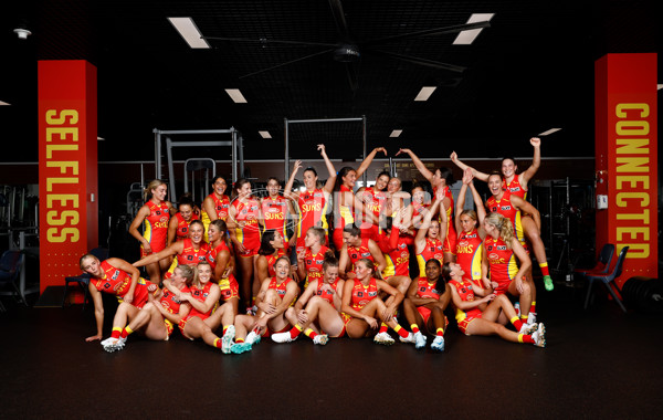 AFLW 2024 Media - Gold Coast Team Photo Day - A-52355716