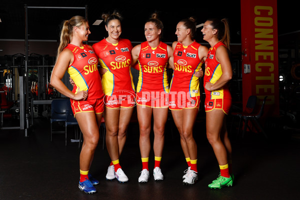 AFLW 2024 Media - Gold Coast Team Photo Day - A-52355719