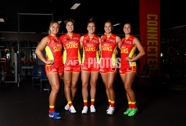 AFLW 2024 Media - Gold Coast Team Photo Day - A-52355721