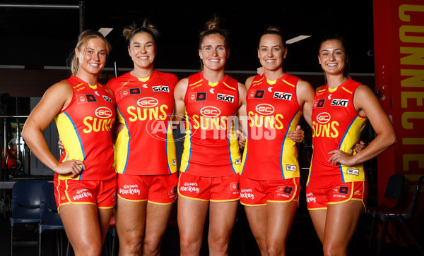 AFLW 2024 Media - Gold Coast Team Photo Day - A-52355722