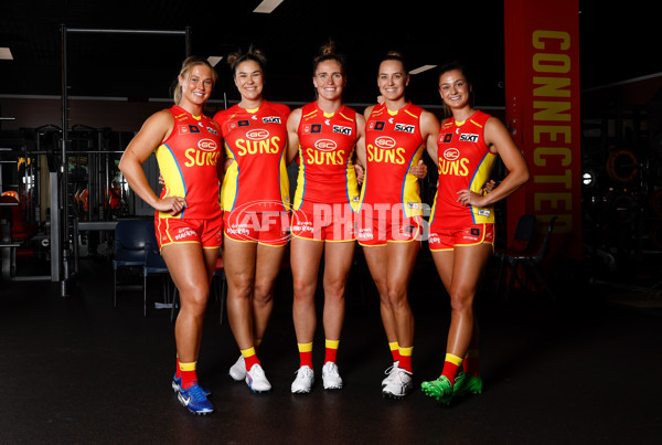 AFLW 2024 Media - Gold Coast Team Photo Day - A-52355724