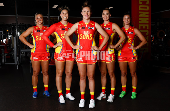 AFLW 2024 Media - Gold Coast Team Photo Day - A-52355725