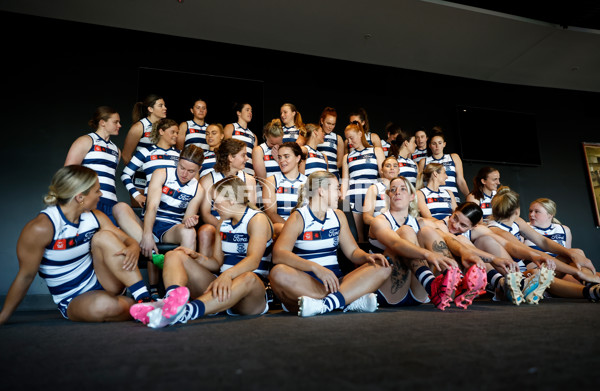 AFLW 2024 Media - Geelong Team Photo Day - A-52355746