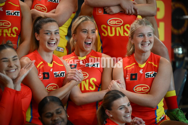 AFLW 2024 Media - Gold Coast Team Photo Day - A-52405120