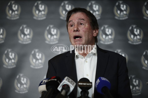 AFL Media 2024 - Collingwood Press Conference 310724 - A-52433876