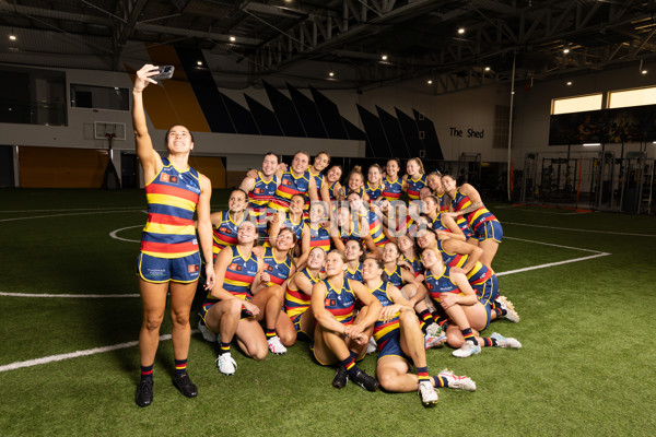 AFLW 2024 Media - Adelaide Team Photo Day - A-52437162