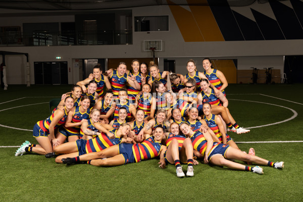 AFLW 2024 Media - Adelaide Team Photo Day - A-52437165