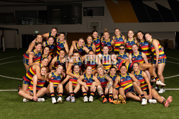 AFLW 2024 Media - Adelaide Team Photo Day - A-52437166