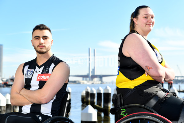 AFL 2024 Media - Victorian Wheelchair Football League Grand Final Media Opportunity - A-52439660