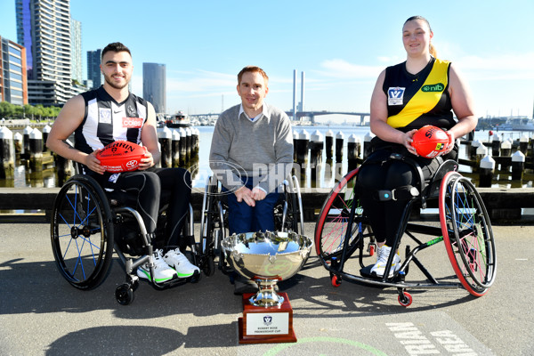 AFL 2024 Media - Victorian Wheelchair Football League Grand Final Media Opportunity - A-52439664