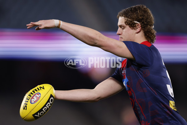 AFL 2024 Round 21 - Footscray v Melbourne - A-52442584