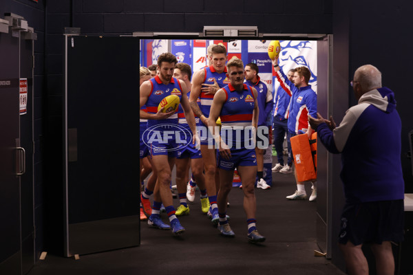 AFL 2024 Round 21 - Footscray v Melbourne - A-52442599