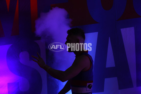 AFL 2024 Round 21 - Footscray v Melbourne - A-52443027