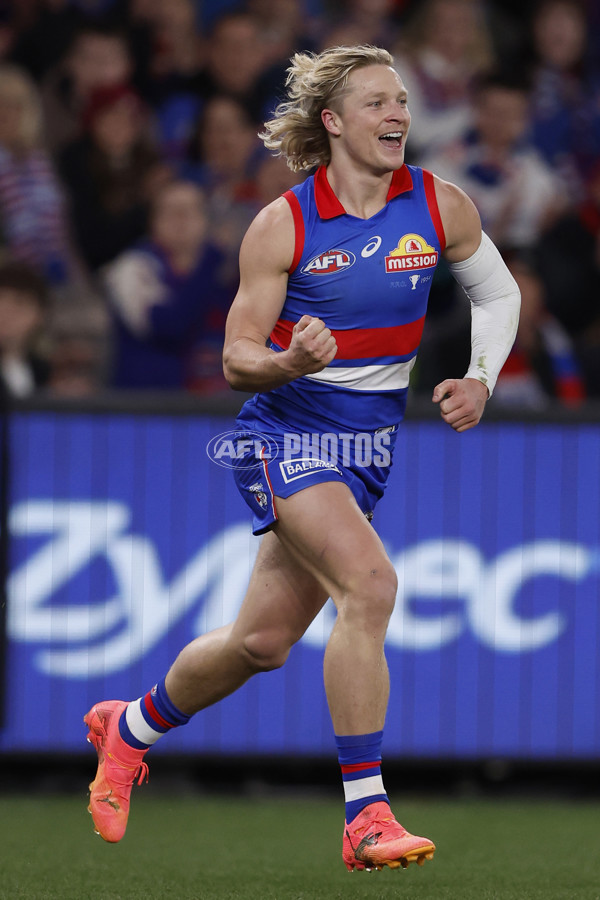 AFL 2024 Round 21 - Footscray v Melbourne - A-52445391